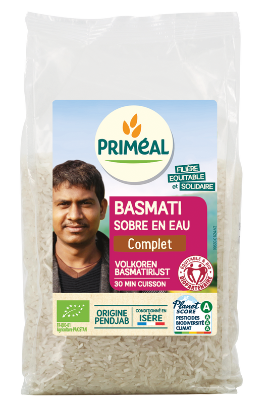 Primeal Volkoren basmati rijst bio 500 Gram