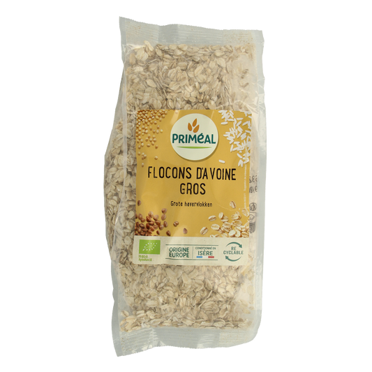 Primeal Grote havervlokken bio 500.00 Gram