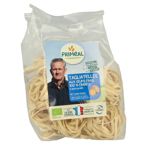 Primeal Tagliatelle met verse eieren bio 250.00 Gram