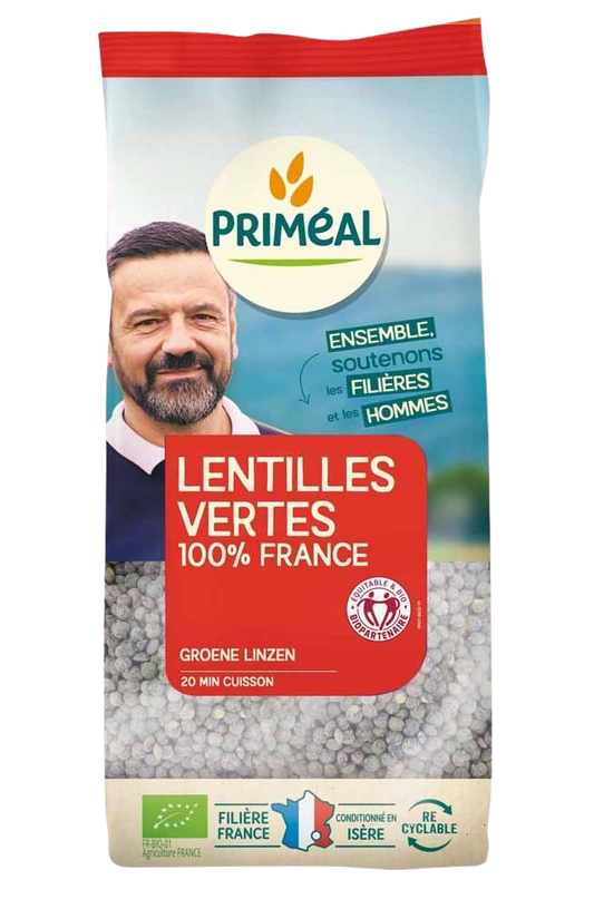 Primeal Linzen groen bio 1 Kilogram
