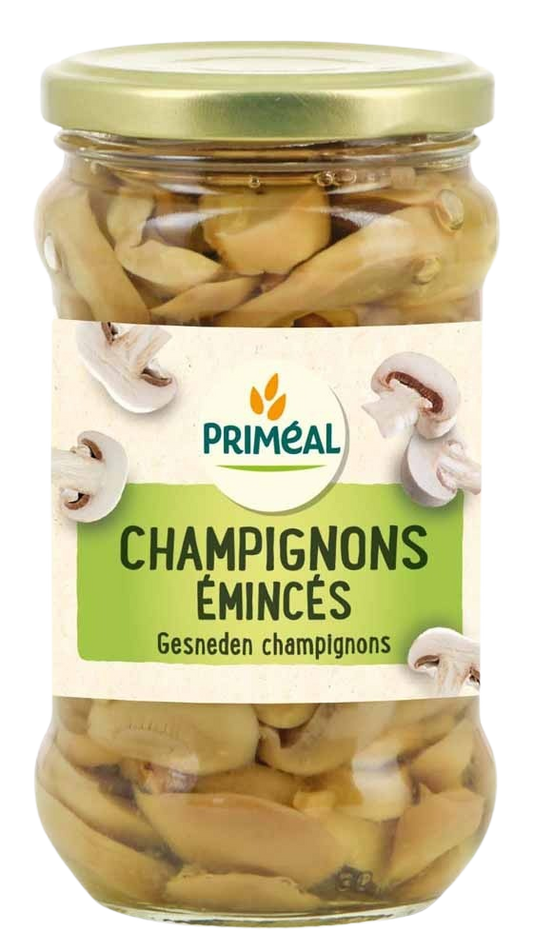 Primeal Champignon schijfjes bio 280.00 Gram