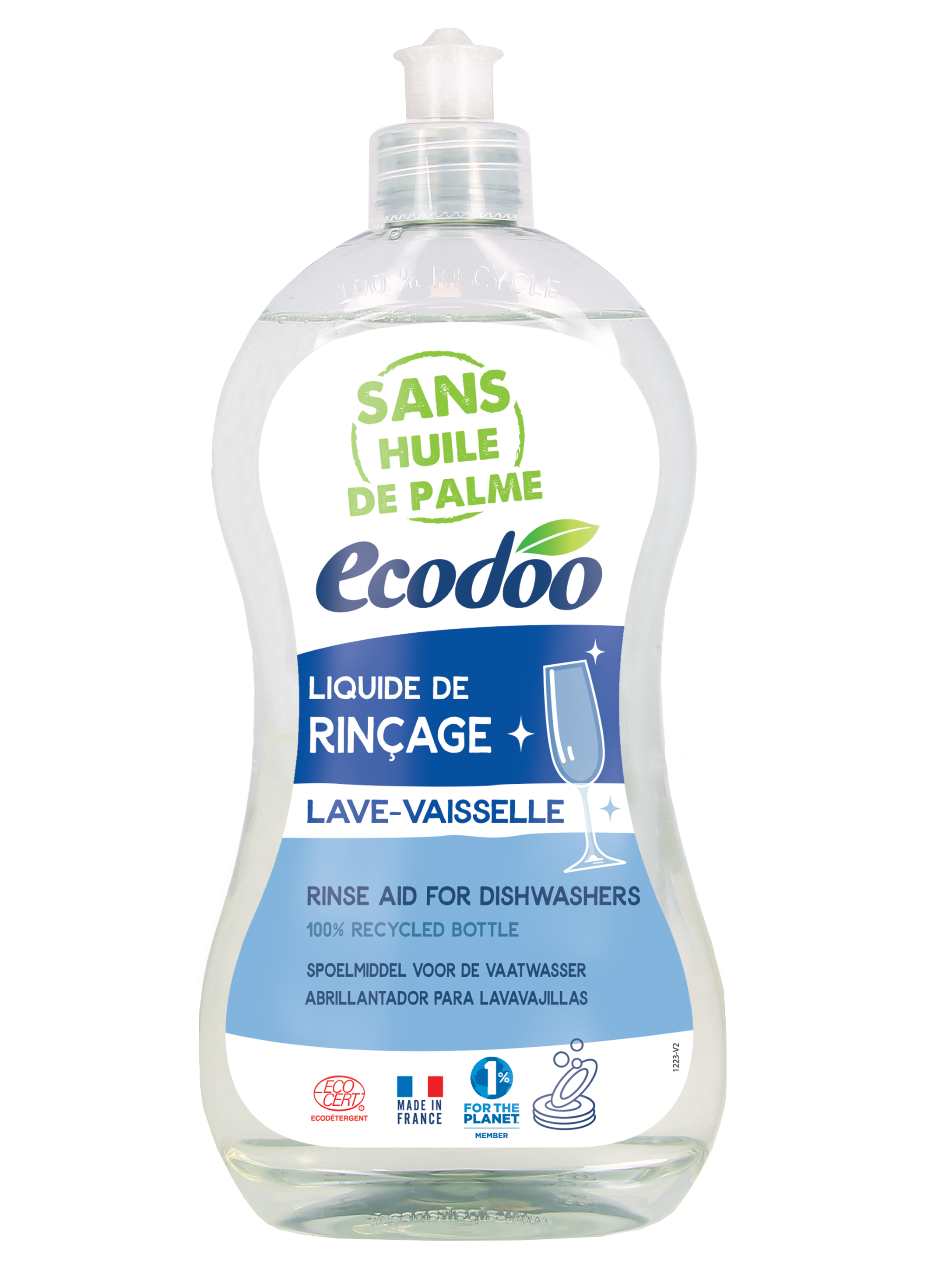 Ecodoo Glansspoelmiddel bio 500.00 Milliliter