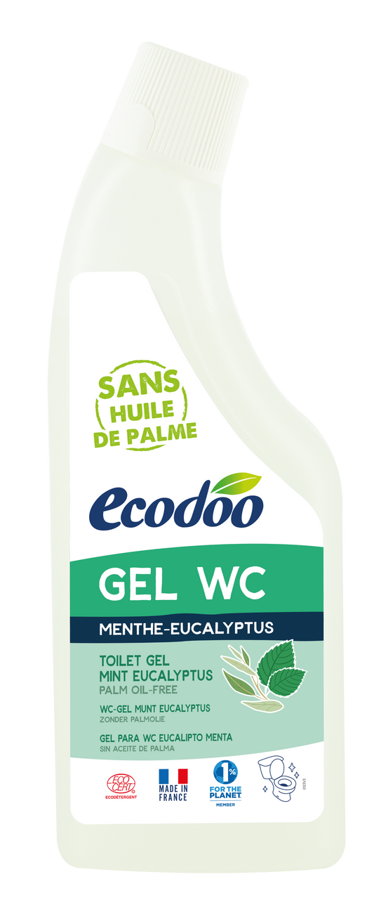 Ecodoo WC gel toiletreiniger munt-eucalyptus 750.00 Milliliter