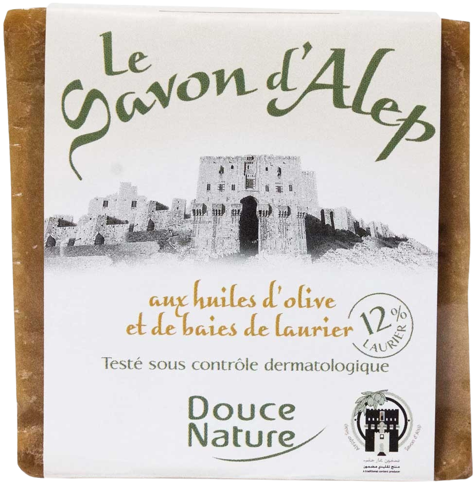 Douce Nature Zeep Aleppo blok 12% bio 200.00 Gram