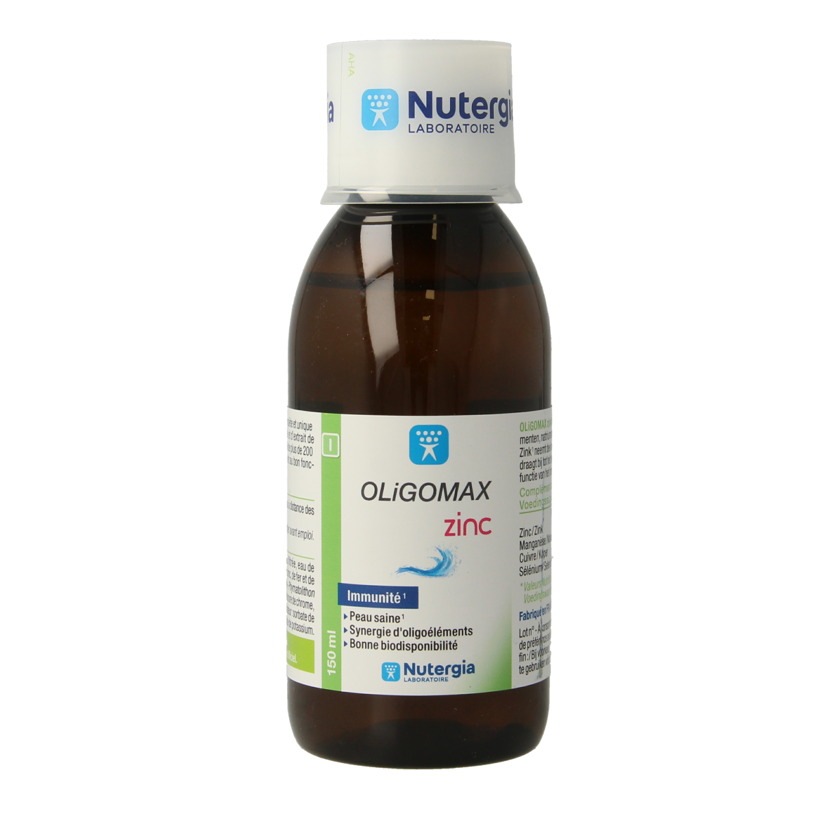 Nutergia Oligomax zink 150.00 Milliliter