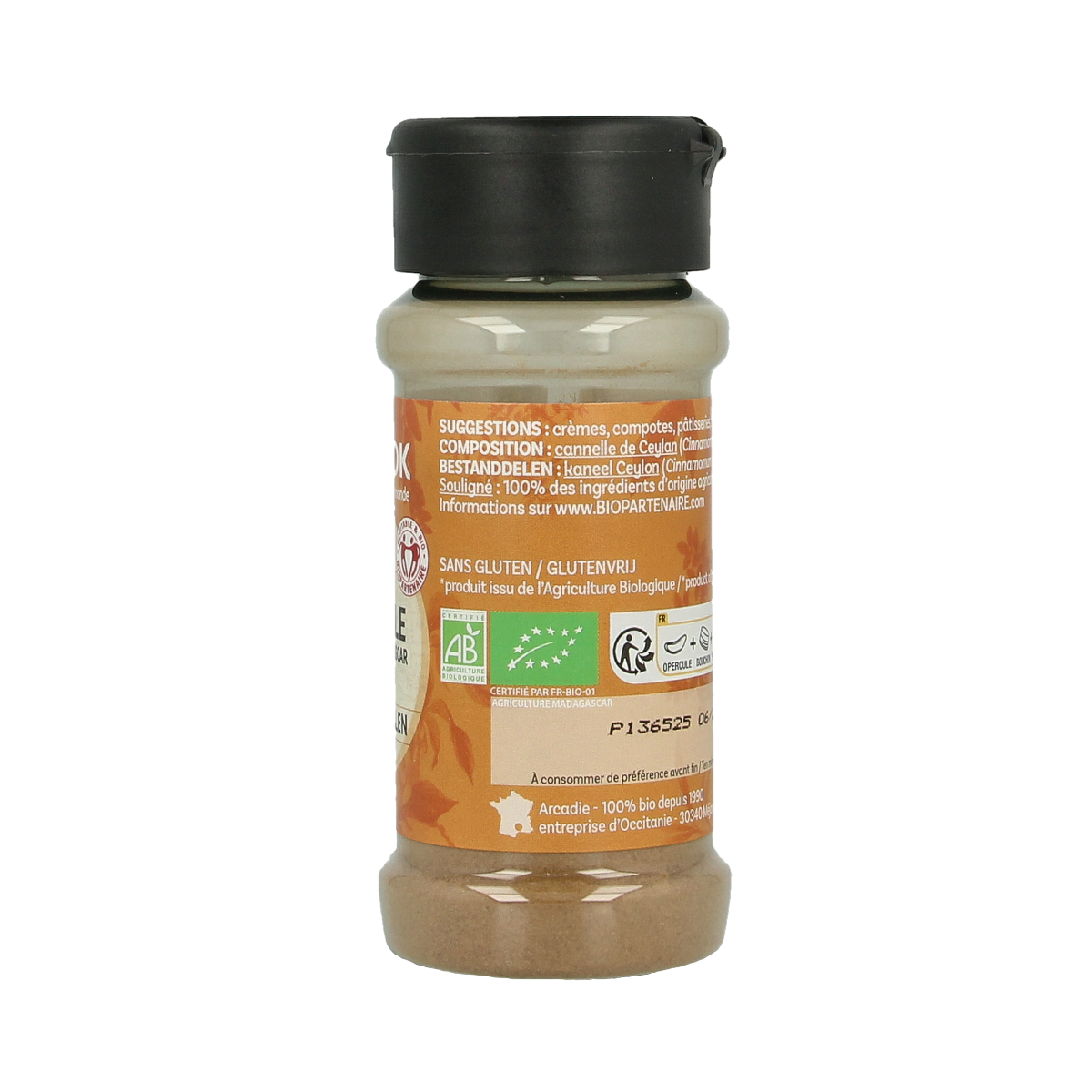 Cook Kaneel Ceylon gemalen bio 35.00 Gram
