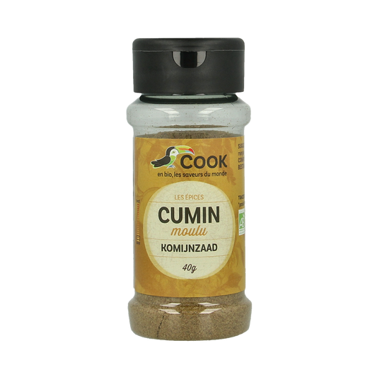 Cook Komijn gemalen bio 40.00 Gram