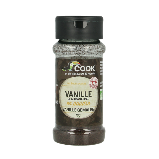 Cook Vanille poeder bio 10.00 Gram