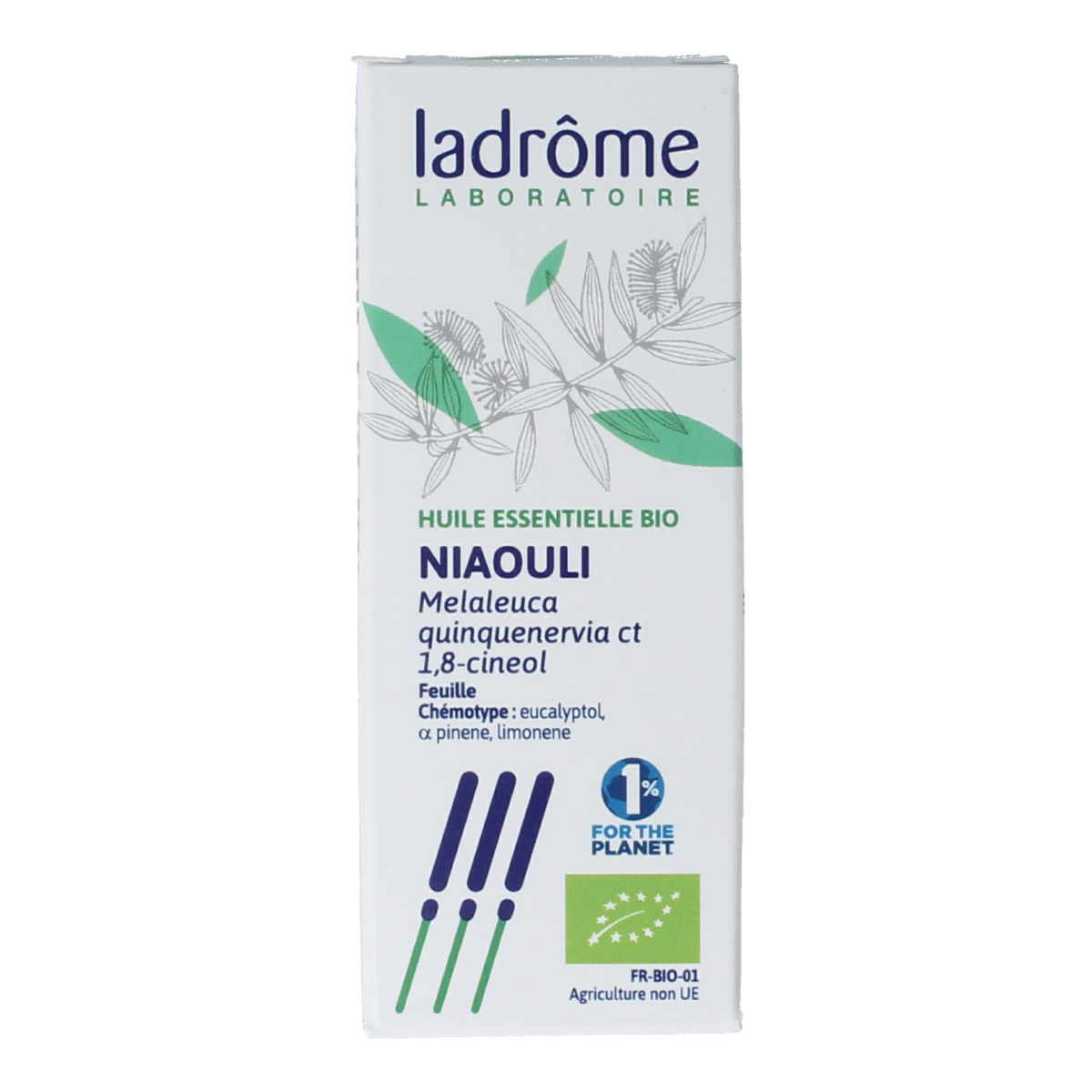 Ladrome Niaouli olie 10.00 Milliliter
