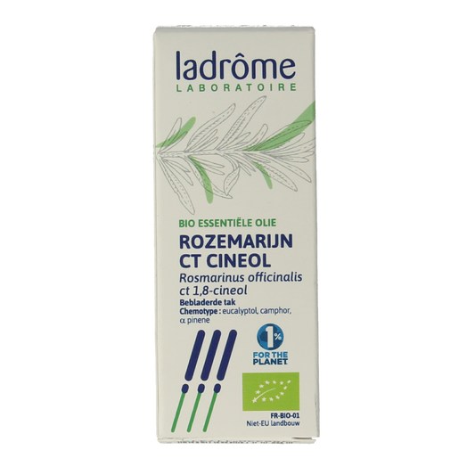 Ladrome Rozemarijn CT cineol bio 10.00 Milliliter
