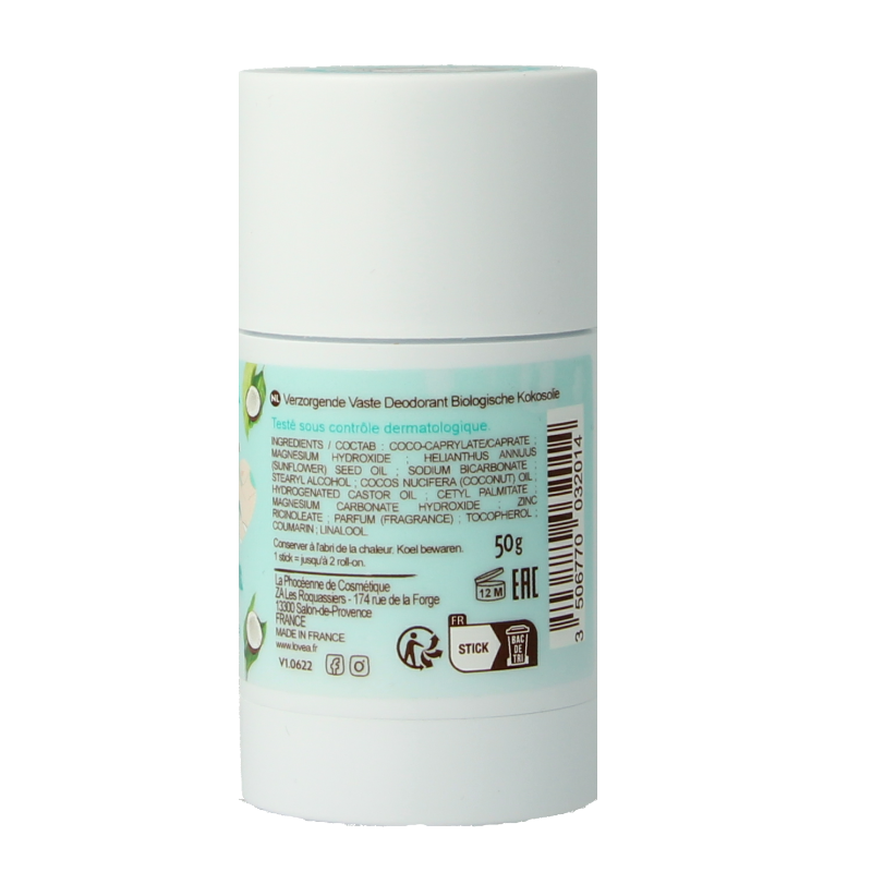 Lovea Solid deo care coconut oil organic 50 Gram