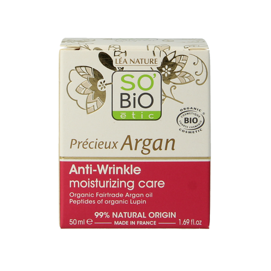 So Bio Etic Dagcreme moisturizing anti rimpel 50.00 Milliliter