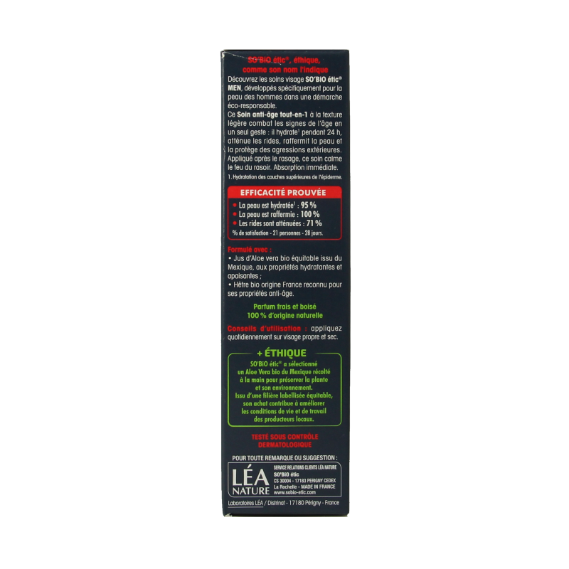 So Bio Etic For men anti aging cream 50 Milliliter