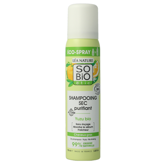 So Bio Etic Purifying dry shampoo yuzu 100.00 Milliliter