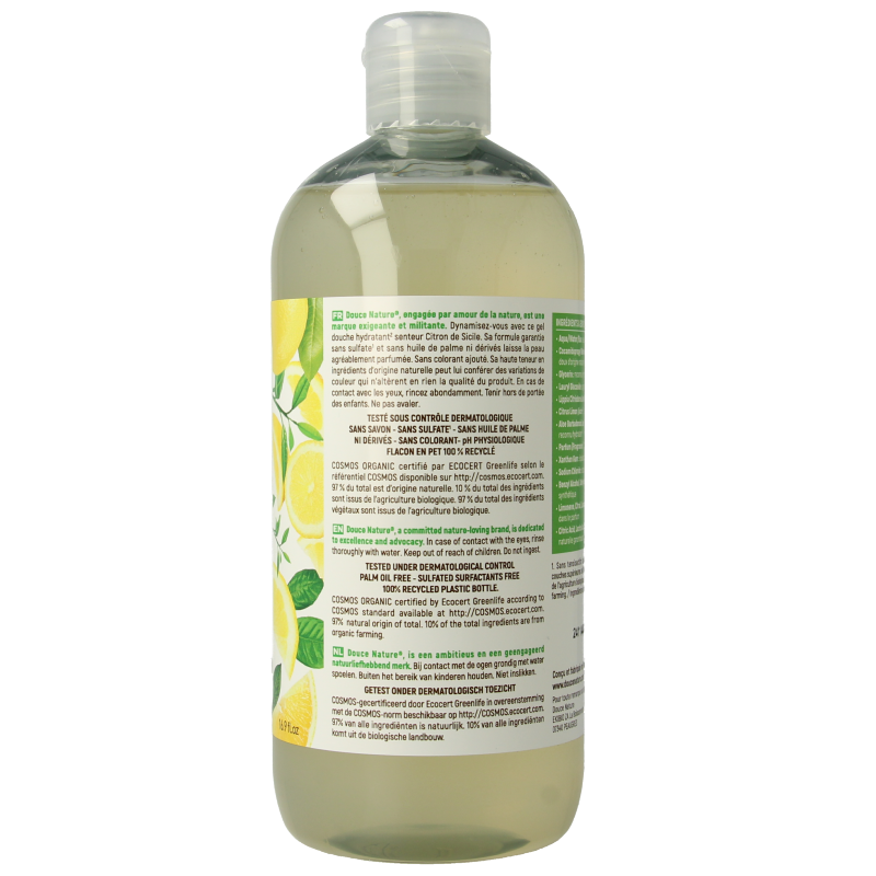 Douce Nature Douchegel Siciliaanse citroen 500 Milliliter