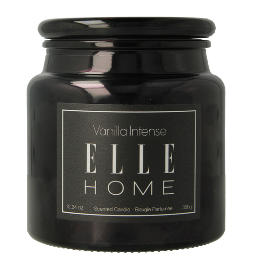 Elle Home Vanilla intense candle jar 350.00 Gram