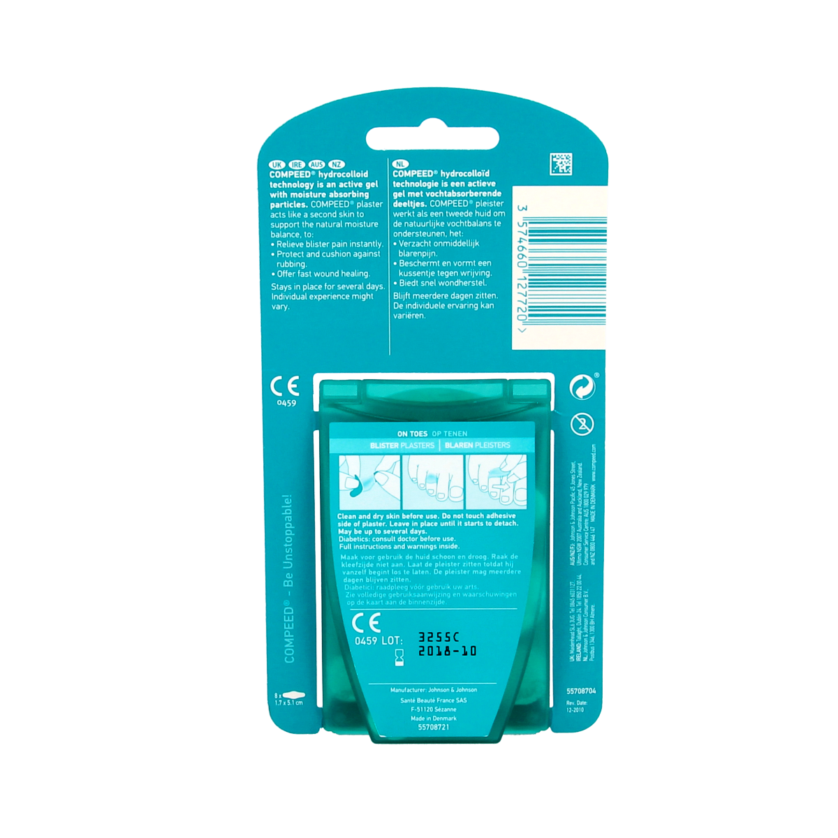 Compeed Blaren op tenen 8.00 Stuks
