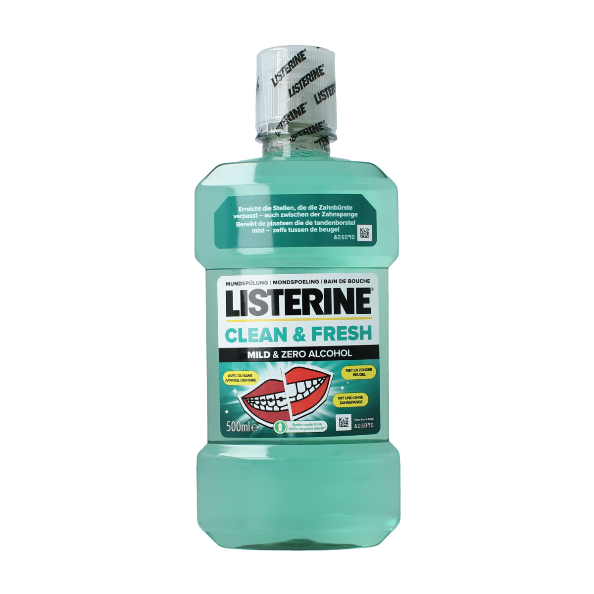 Listerine Mondwater clean & fresh 500.00 Milliliter