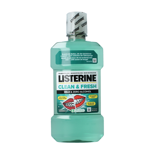 Listerine Mondwater clean & fresh 500.00 Milliliter