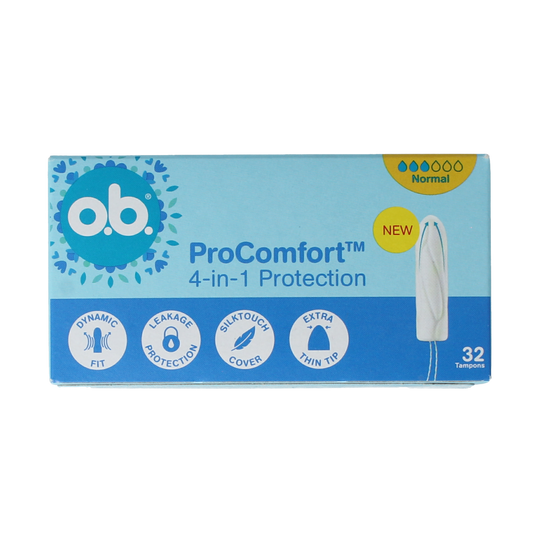 OB Tampons pro comfort advanced normal 32.00 Stuks