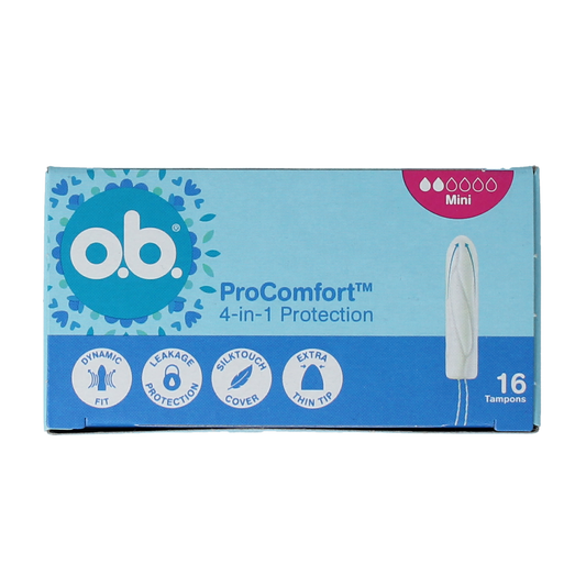 OB Tampons pro comfort advanced mini 16.00 Stuks