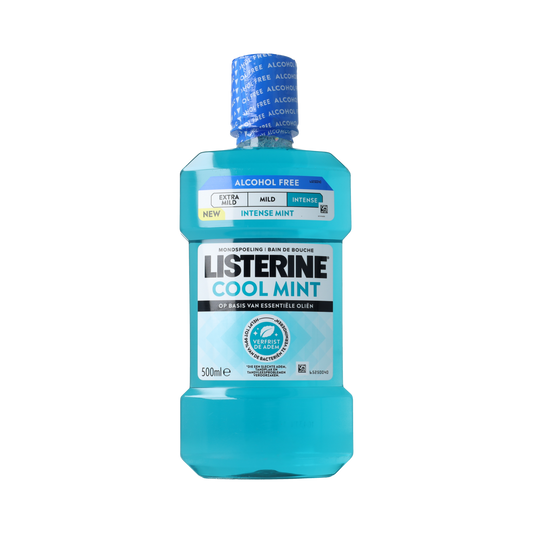 Listerine Listerine Coolmint AlcoholFree Intense 500ml 500.00 Milliliter