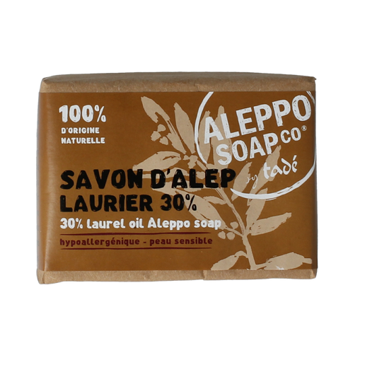 Aleppo Soap Co Zeep 30% laurier 180.00 Gram