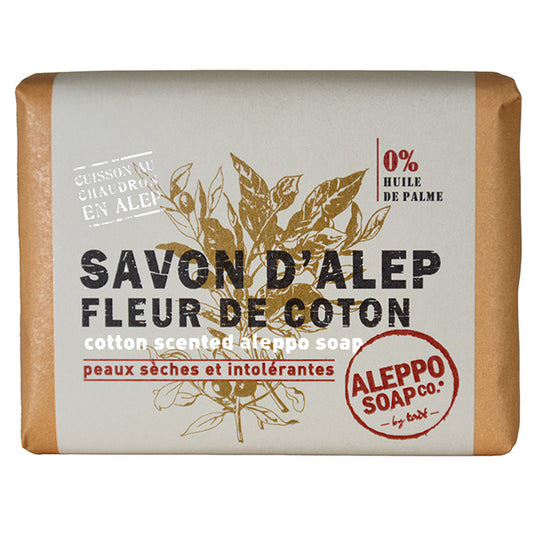 Aleppo Soap Co Savon d'Alep fleur de coton 100.00 Gram