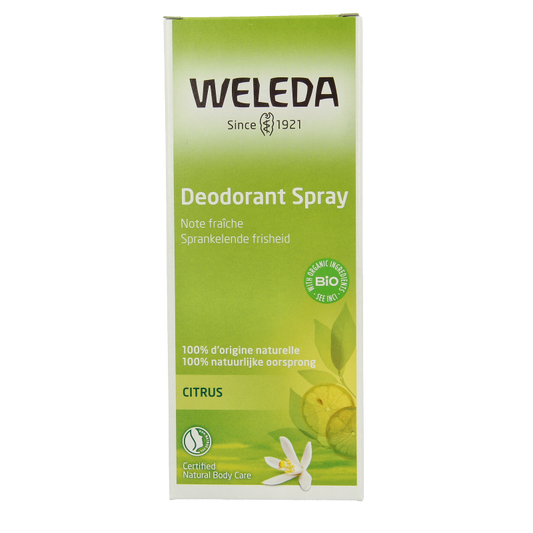 Weleda Citrus deodorant spray 100 Milliliter