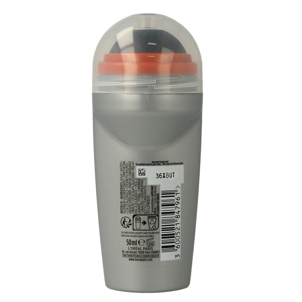 Men Expert Men expert deodorant roller fresh extreme 50.00 Milliliter