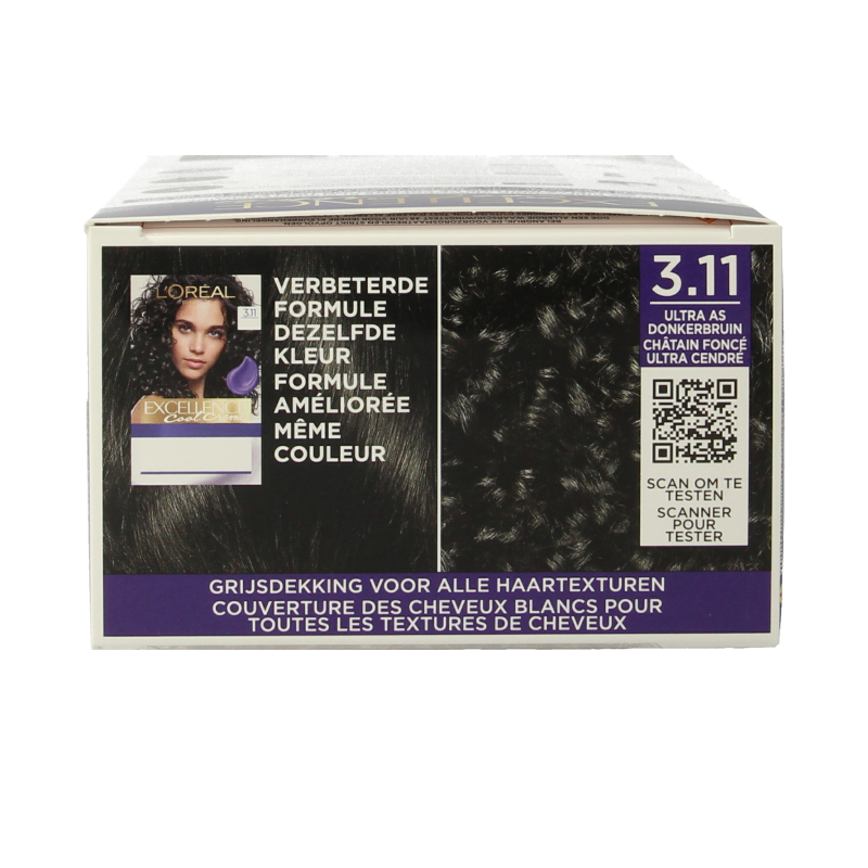 Excellence Cool creme 3.11 ultra as donkerbruin 1 Set