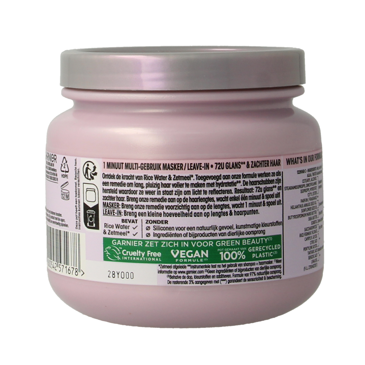 Garnier Loving blends rice water infusion haarmasker 340.00 Milliliter