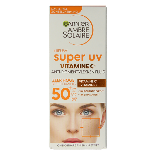 Ambre Solaire Fluid vitamine C super UV SPF50+ 40.00 Milliliter