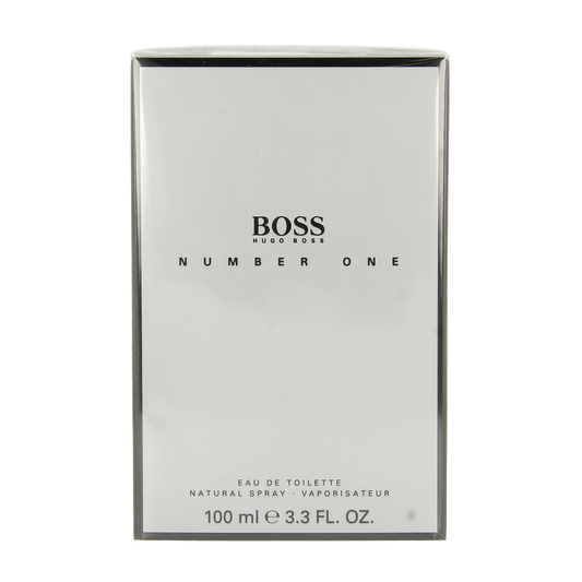 Hugo Boss Number One eau de toilette for men, 100ml bottle with sleek design and classic fragrance profile.
