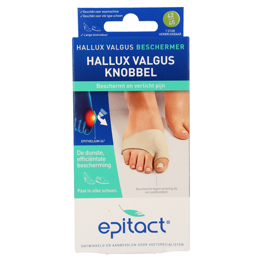 Epitact Hallux valgus knobbel beschermer maat 42/45 1.00 Stuks