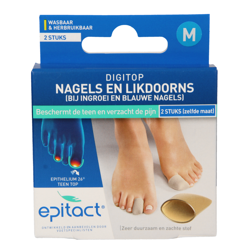Epitact Digitop nagels en likdoorns M 2 Stuks