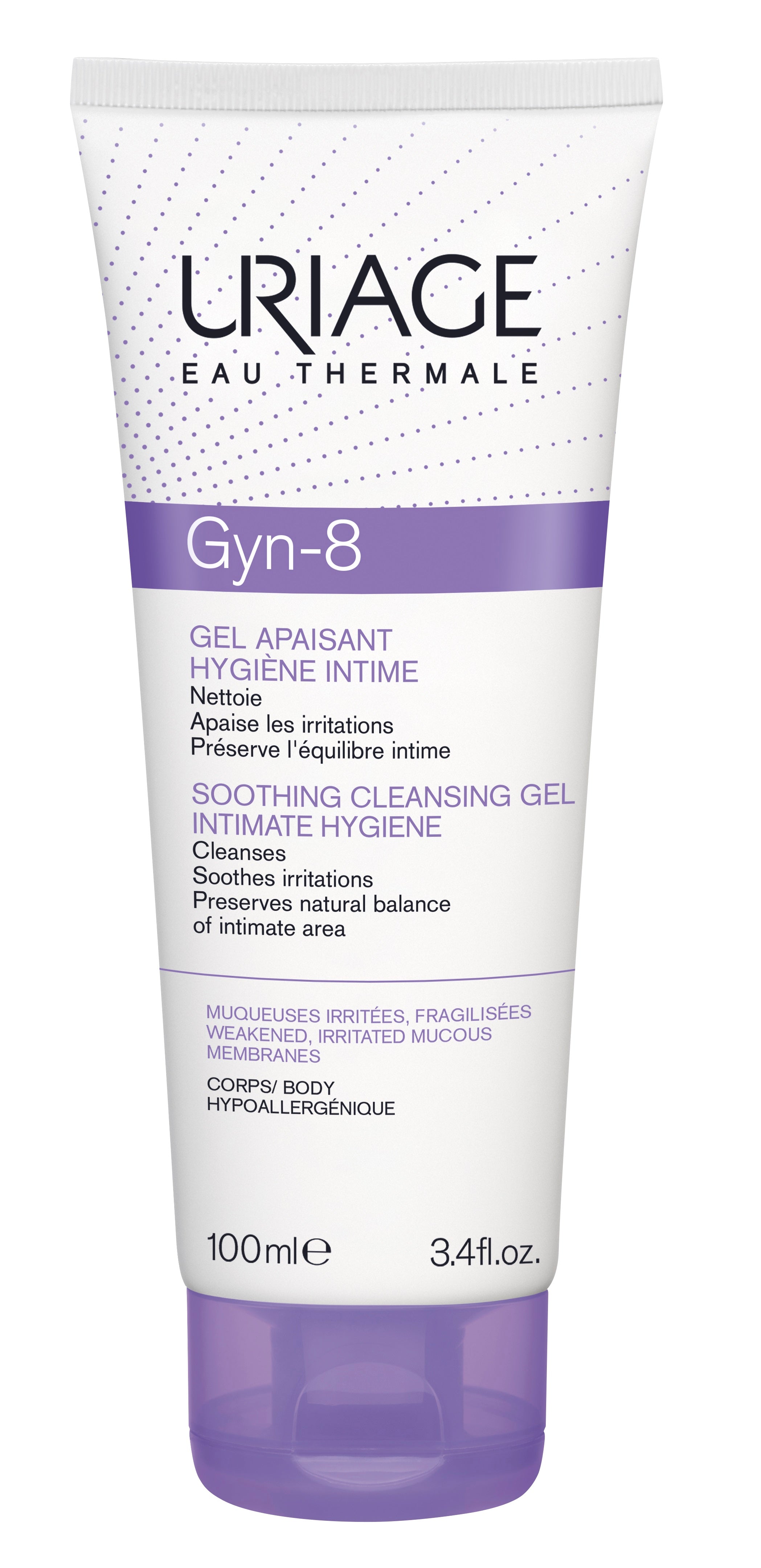 Uriage Gyn-8 gel moussant apaisant 100.00 Milliliter