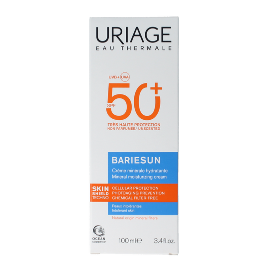 Uriage Bariesun mineral cream SPF50 100 Milliliter