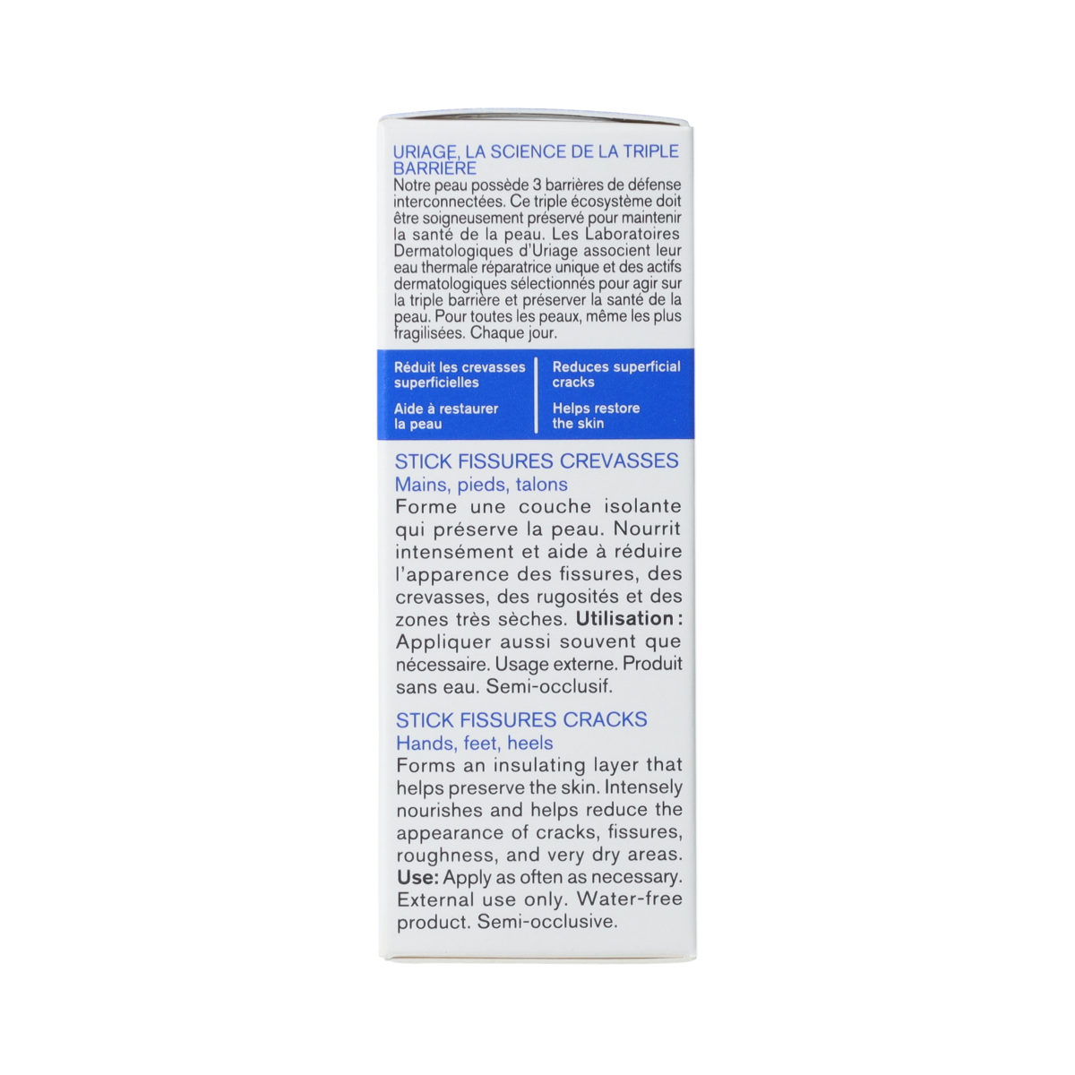 Uriage BARIEDERM STICK BARSTEN KLOVEN 22G 22.00 Gram