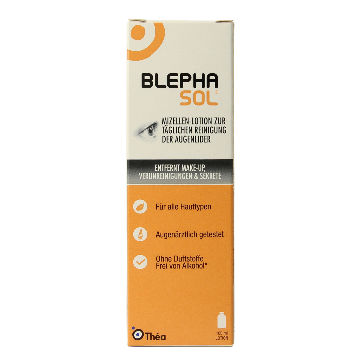 Blephasol Reinigingslotion ooglid 100.00 Milligram