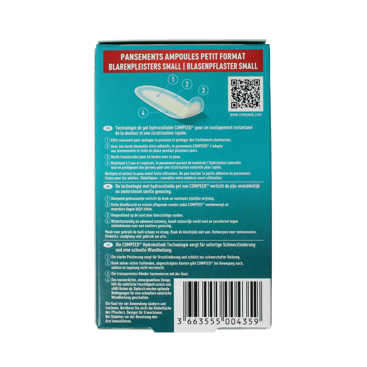 Compeed Blarenpleister small 7.00 Stuks