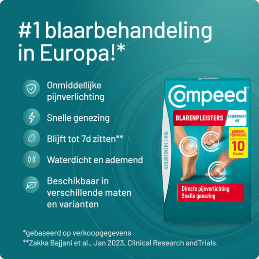 Compeed Blarenpleister mixpack 10.00 Stuks