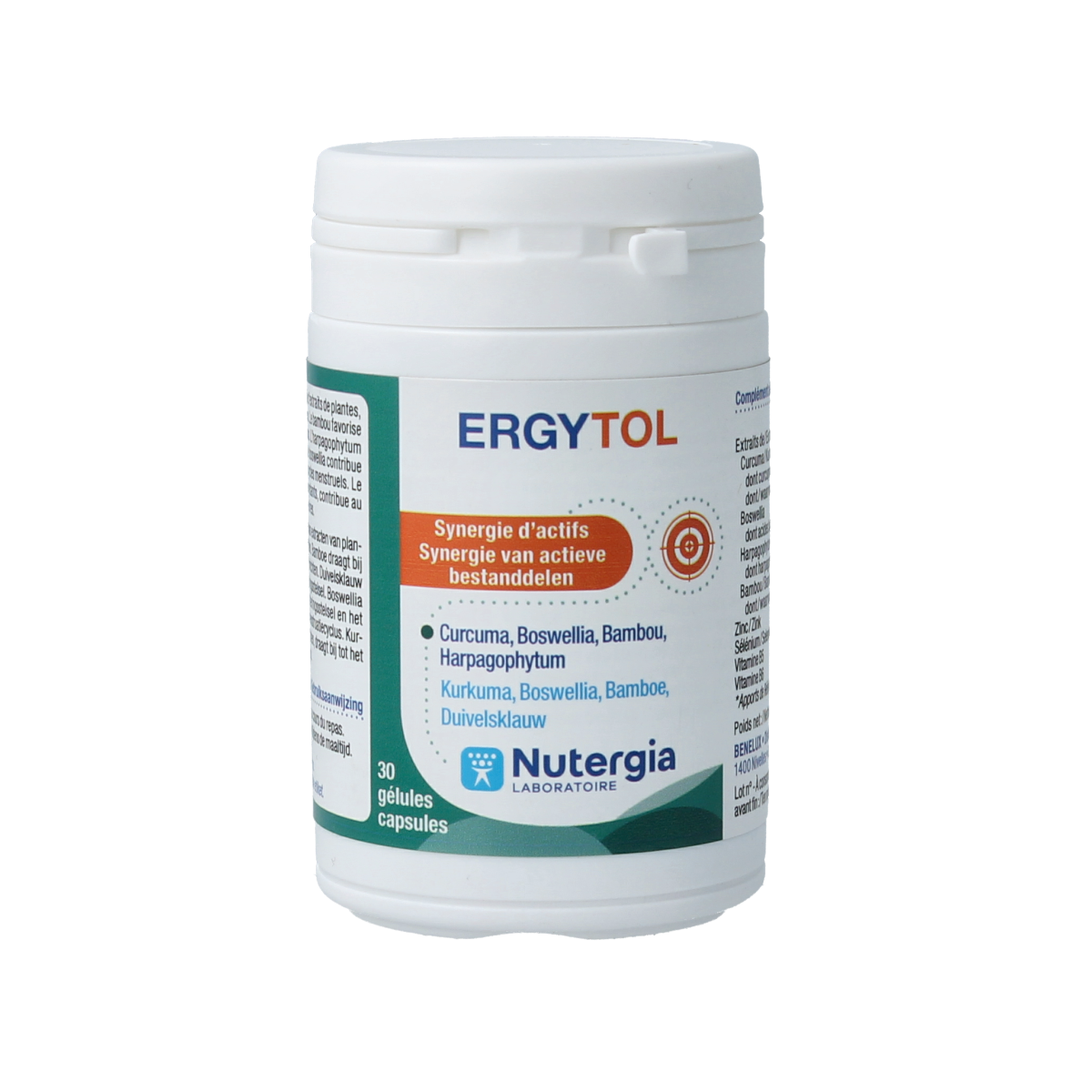 Nutergia Ergytol 30.00 Capsules