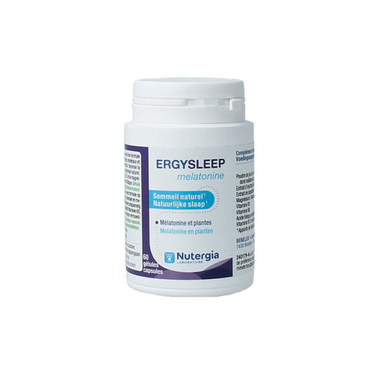 Nutergia Ergysleep melatonine 60.00 Capsules