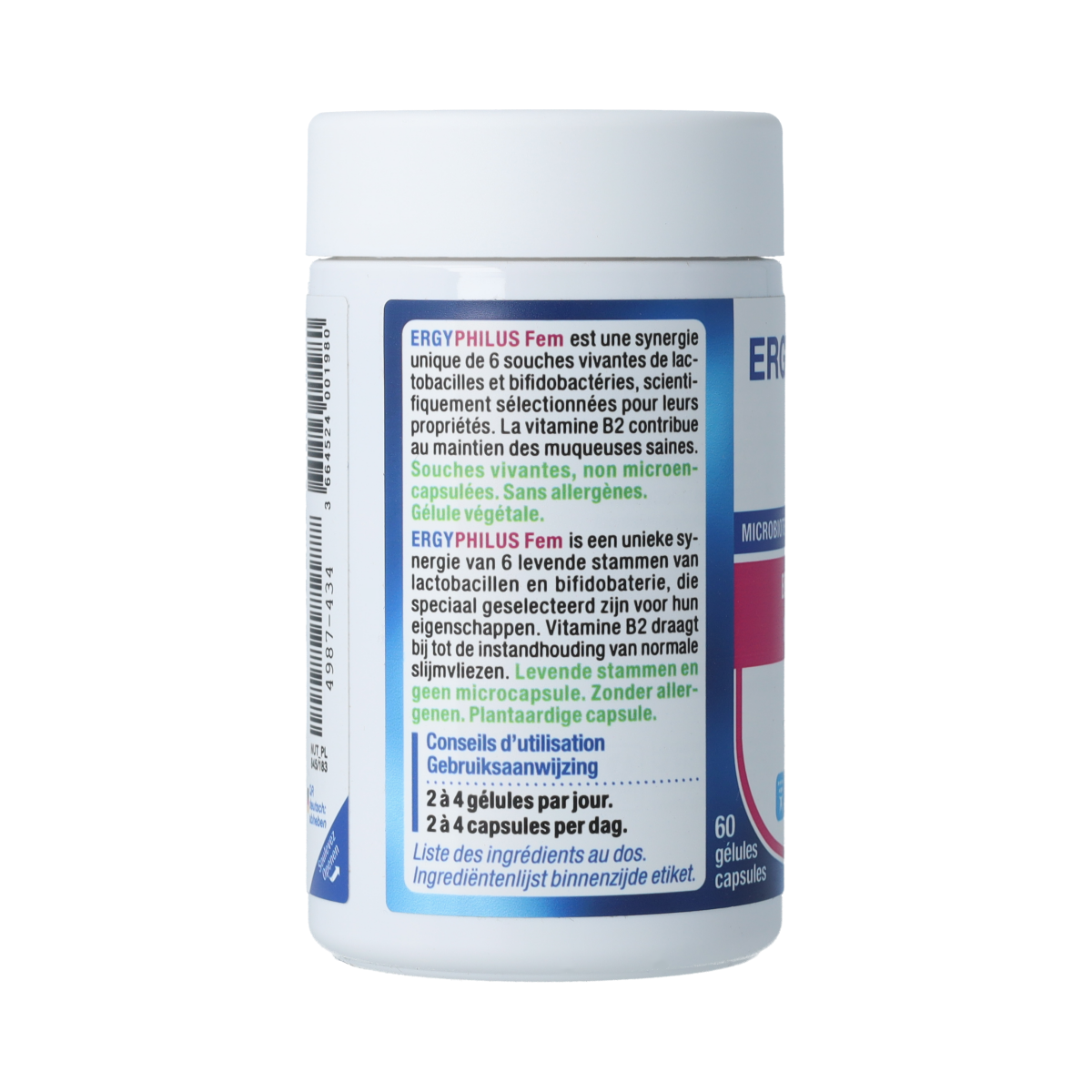 Nutergia Ergyphilus fem 60.00 Capsules