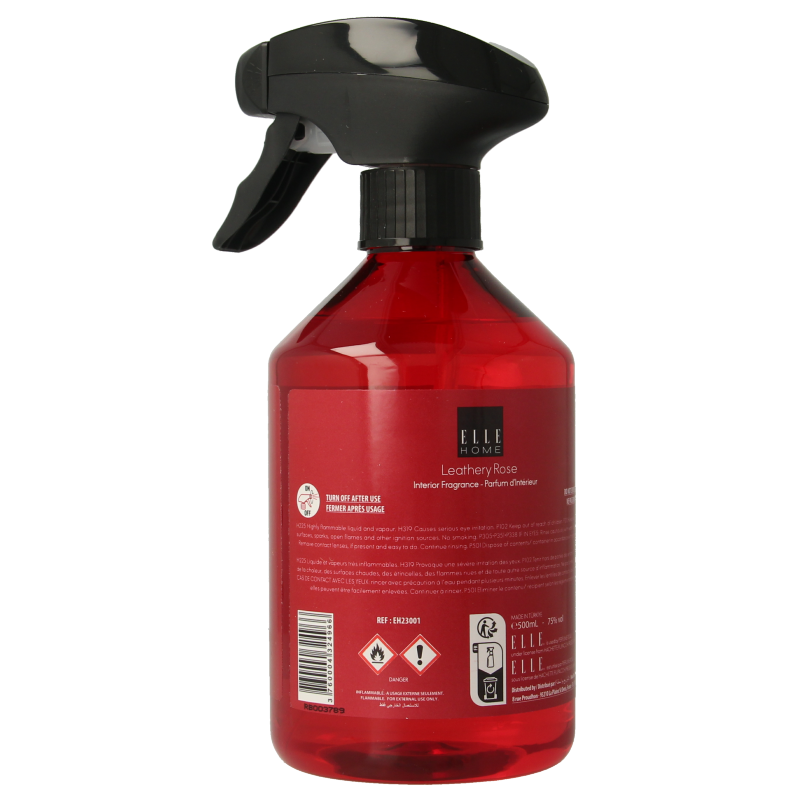 Elle Home Leathery rose interior spray 500 Milliliter