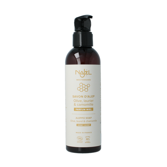 Najel Aleppo Zeep liquid chamomile pompfles 200.00 Milliliter