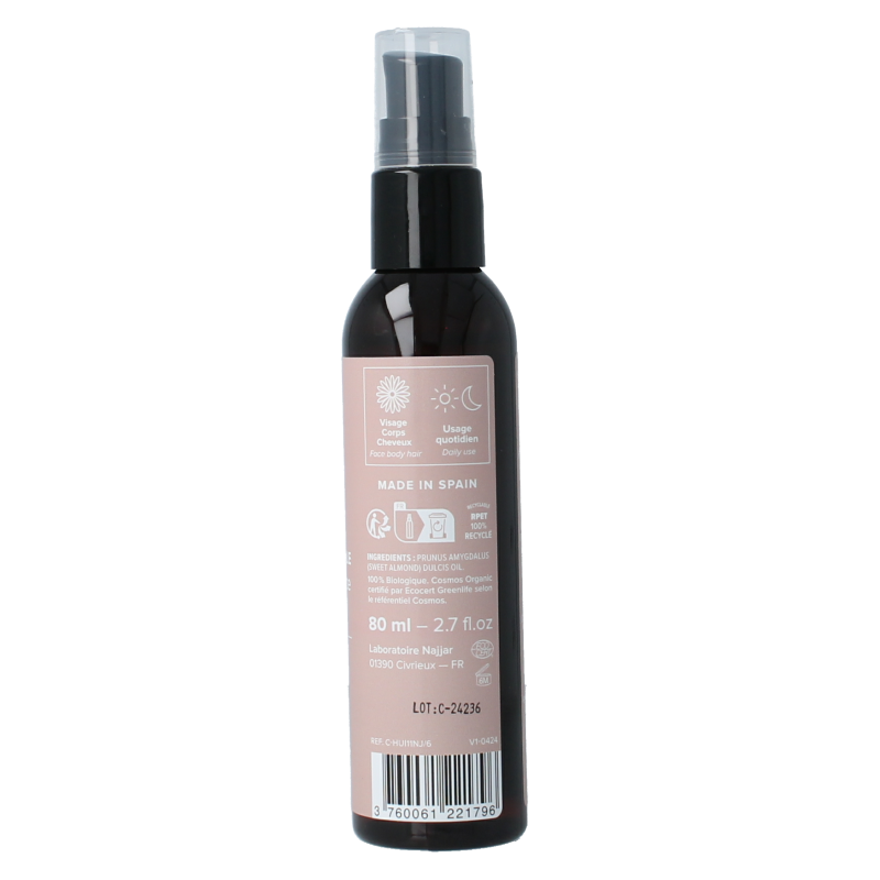 Najel Aleppo Sweet almond oil 80 Milliliter