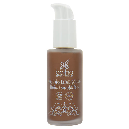 Boho green makeup Liquid foundation 10 cafe au lait 30.00 Milliliter