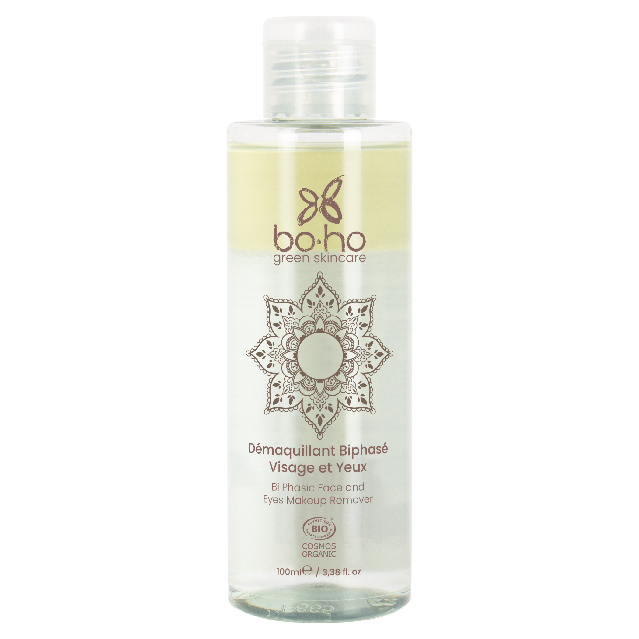Boho green makeup Make up remover two fase 100.00 Milliliter